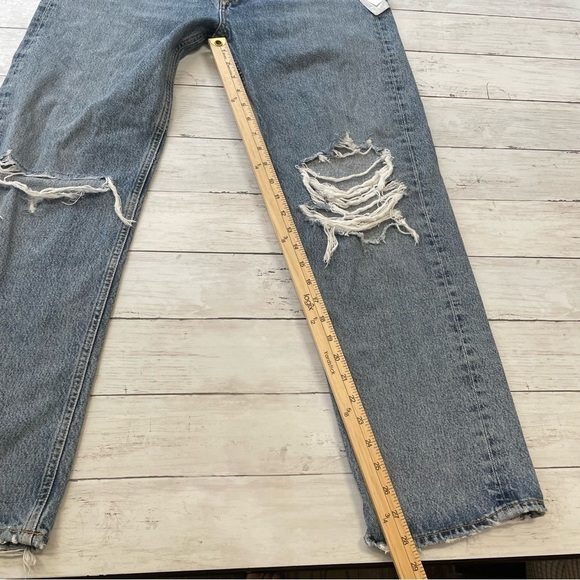 Agolde 90'S PINCH WAIST HIGH RISE STRAIGHT
$198 Size 30 trashed holes rips - Picture 12 of 12